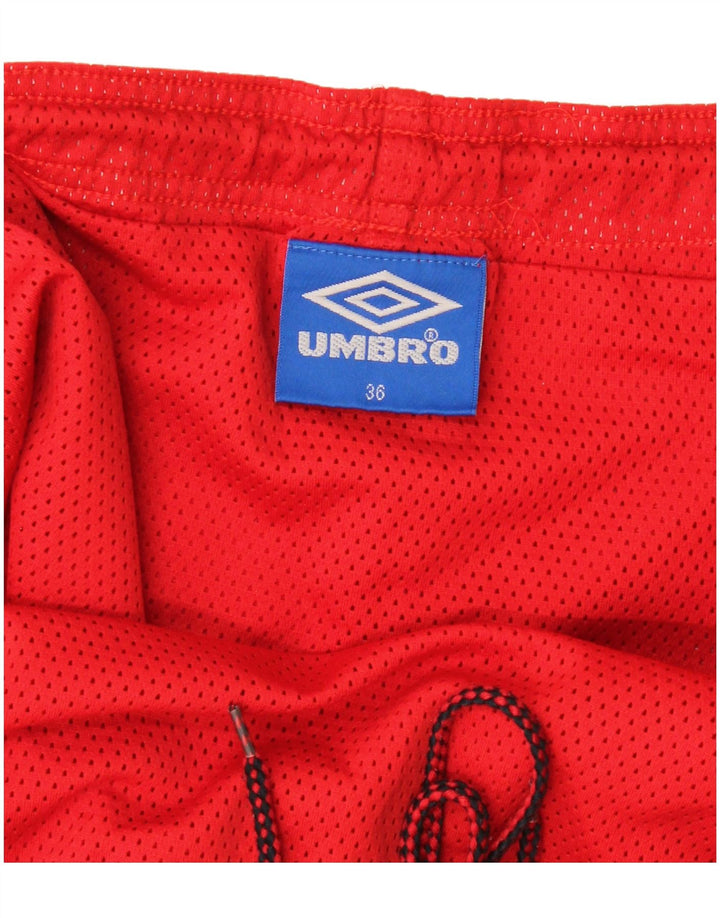 Umbro Herren-Sportshorts, Größe L, Rot