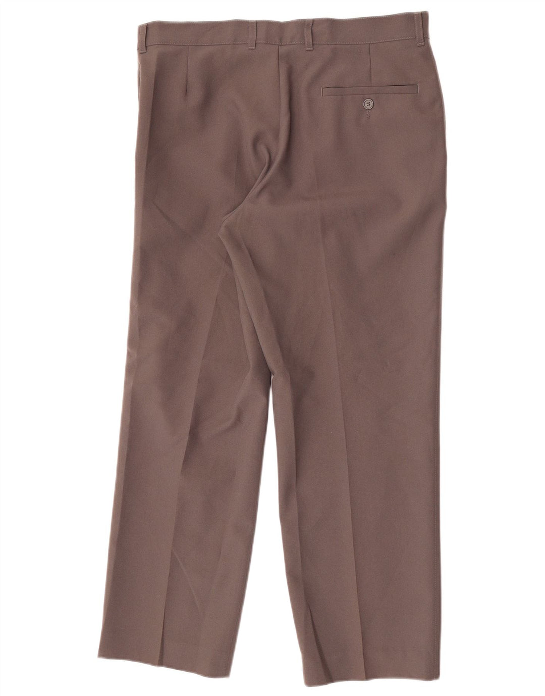 Gerade Herren-Chinohose von Marks & Spencer, W34, L29, braun, Polyester