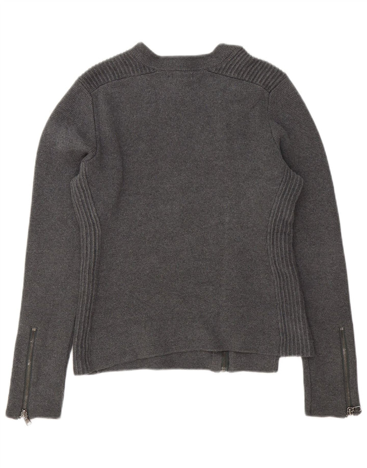 Gap Damen Strickjacke UK 14 Mittelgrau