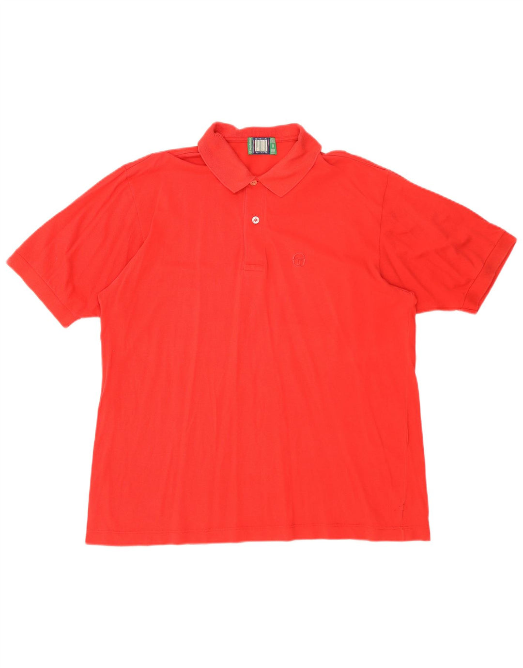 Sergio Tacchini Herren Poloshirt Large Rot