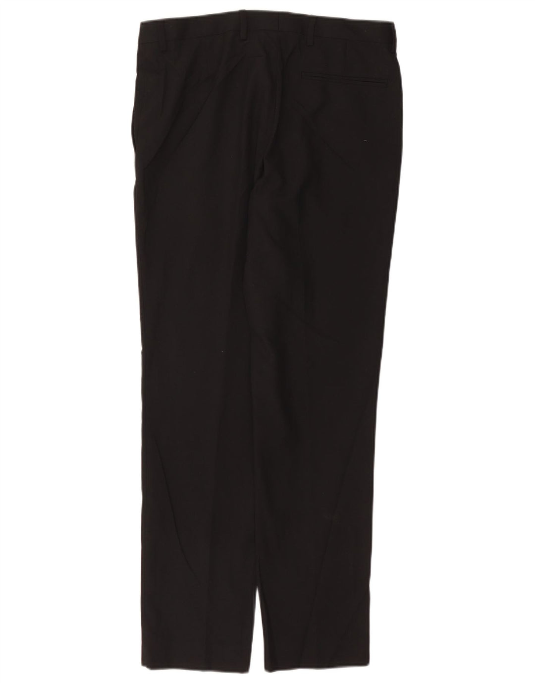 Marks & Spencer Damen Slim Fit Anzughose W32 L31 Schwarz Polyester