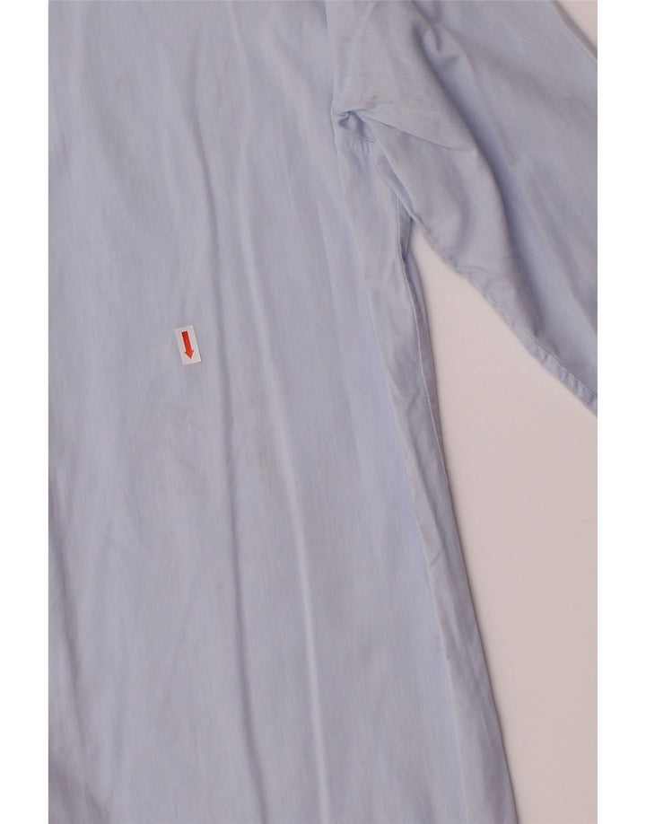 BENETTON Boys Shirt 13-14 Years 3XL Blue Cotton Classic Vintage Benetton and Second-Hand Benetton from Messina Hembry 