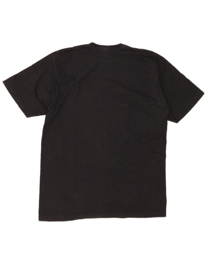 LEVI'S Herren-T-Shirt-Oberteil aus mittelschwarzer Baumwolle