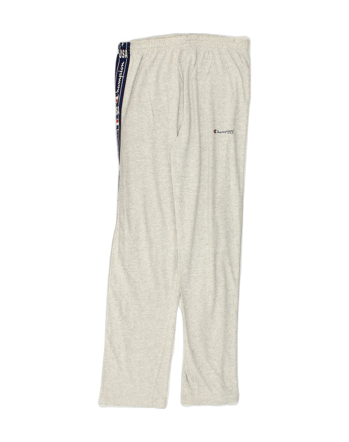 CHAMPION Womens Tracksuit Trousers UK 18 XL Grey Cotton | Vintage Champion | Thrift | Second-Hand Champion | Used Clothing | Messina Hembry 