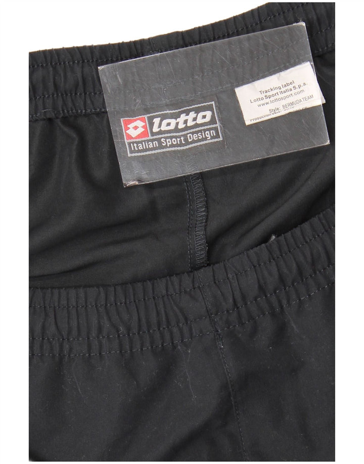 LOTTO Herren-Sportshorts, Größe L, Schwarz