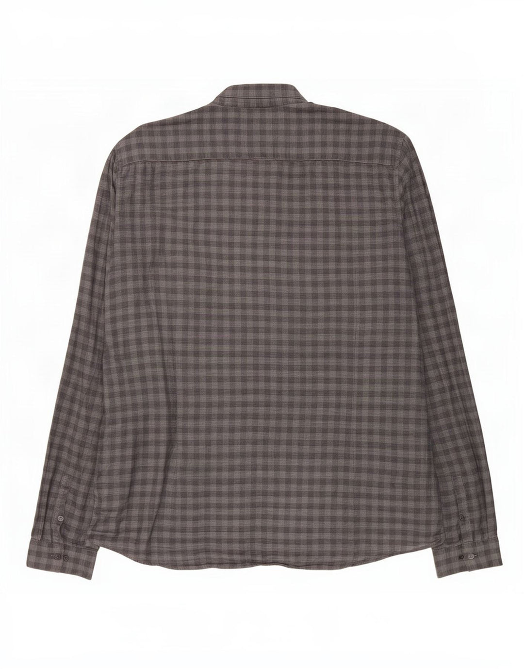 Calvin Klein Herren Slim Fit Hemd 2XL Grau Gingham Baumwolle