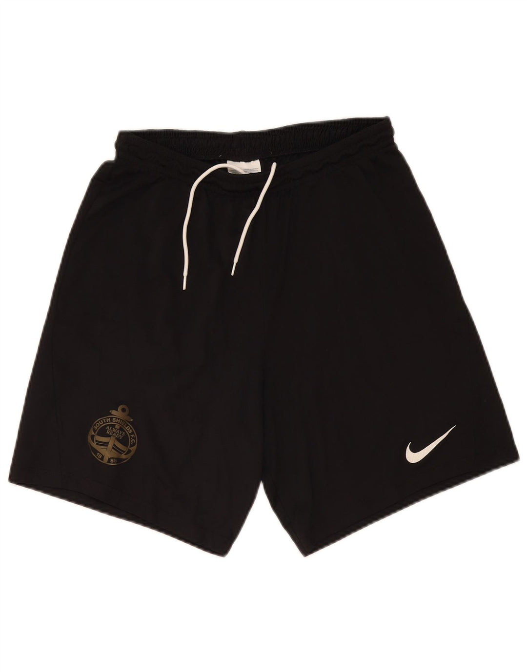 Nike Herren South Shields F.C. Sportshorts, groß, aus schwarzem Polyester