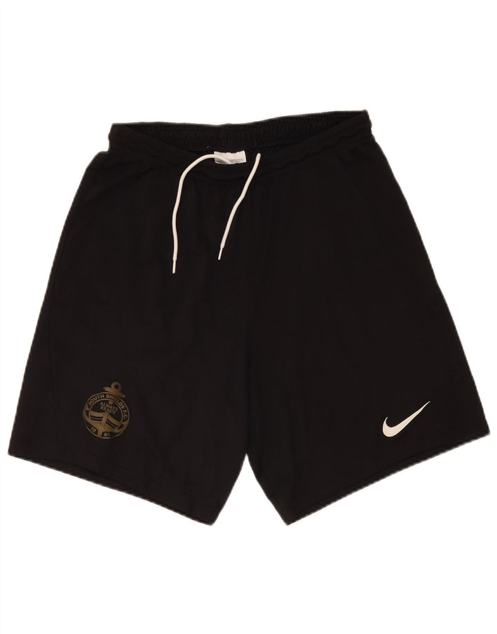 Nike Herren South Shields F.C. Sportshorts, groß, aus schwarzem Polyester