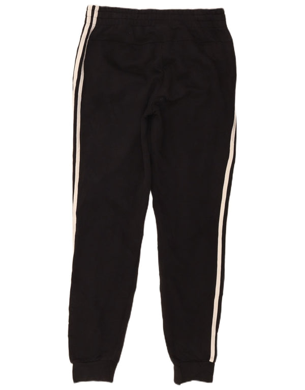 Adidas Damen Trainingshose Jogger UK 8/10 Small Schwarz Baumwolle