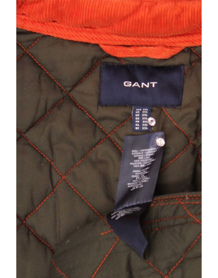 Gant Damen Steppjacke UK 20 2XL Orange Polyester