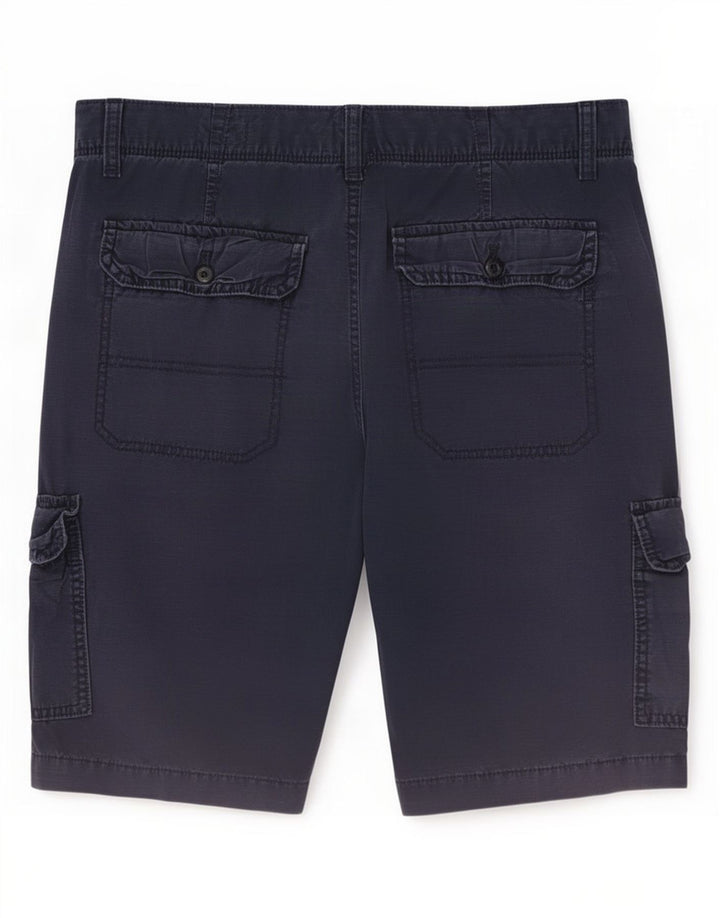 Gap Herren-Cargo-Shorts W28, mittelgroß, marineblau, gestreift, Baumwolle