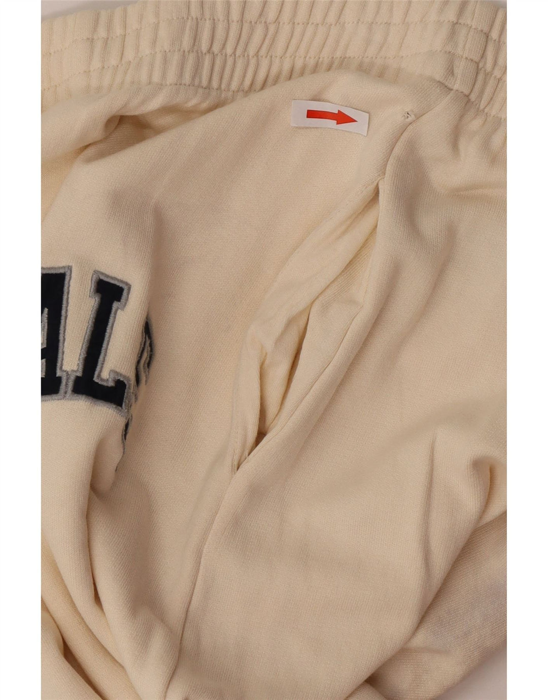 Zara Damen Trainingshose Jogger UK 12 Medium Off White