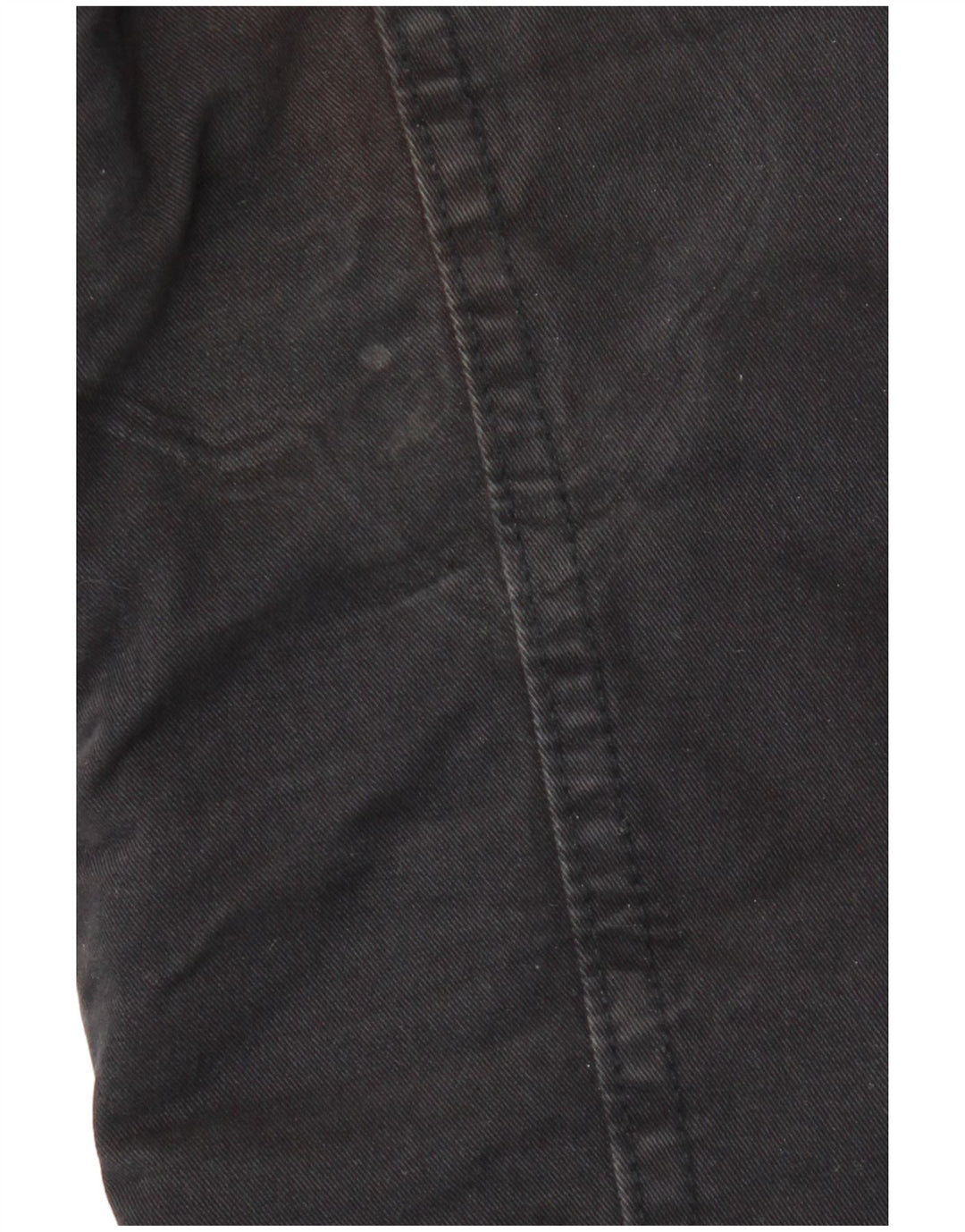 Hollister Herren-Utility-Jacke UK 40 Large aus schwarzer Baumwolle