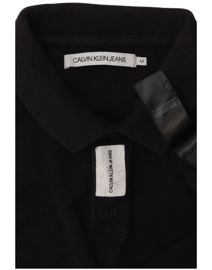 Calvin Klein Jeans Herren-Poloshirt, mittelmarineblaue Baumwolle