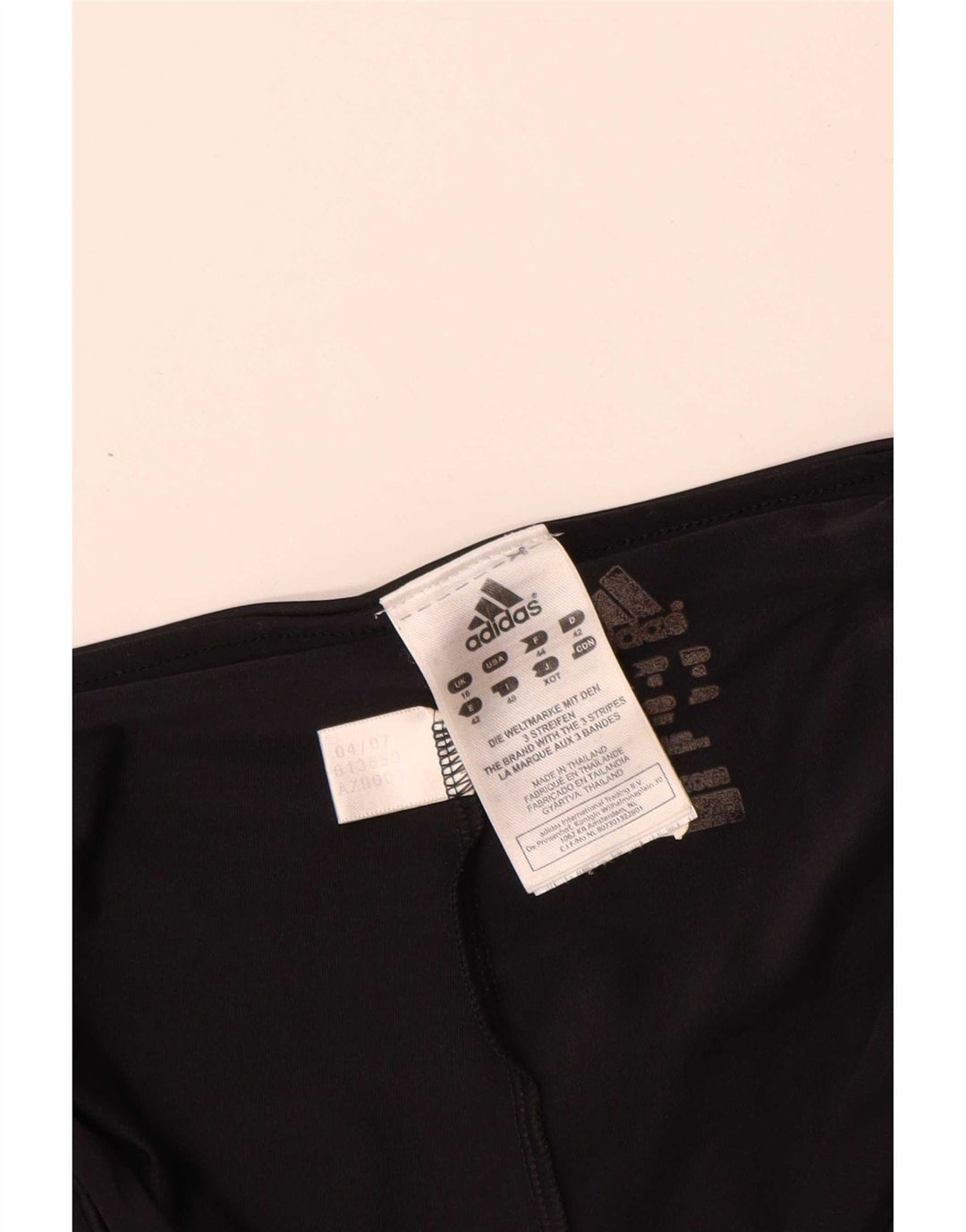 Adidas Damen Tennisrock UK 14 Medium Schwarz Polyester