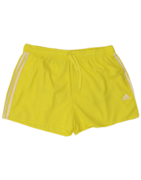 Adidas Herren Sport Shorts XL Gelb Polyester