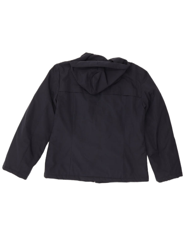 Marella Damen-Windbreakerjacke mit Kapuze, UK 12, mittelmarineblau, Polyester