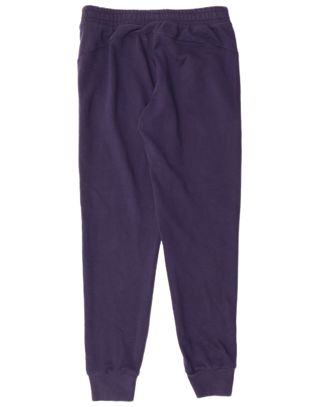 PUMA Damen Trainingshose Jogger UK 14 Medium Marineblau Baumwolle