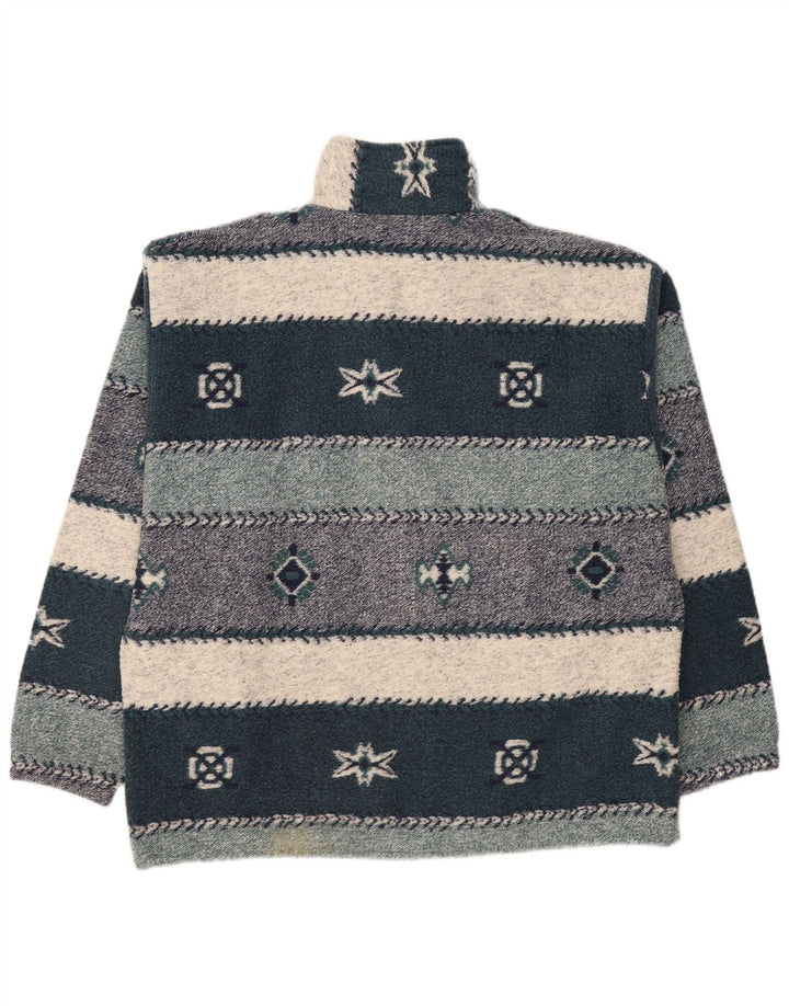 Gigi's Herren-Pullover mit Reißverschluss am Hals, 2XL, mehrfarbig, Fair Isle
