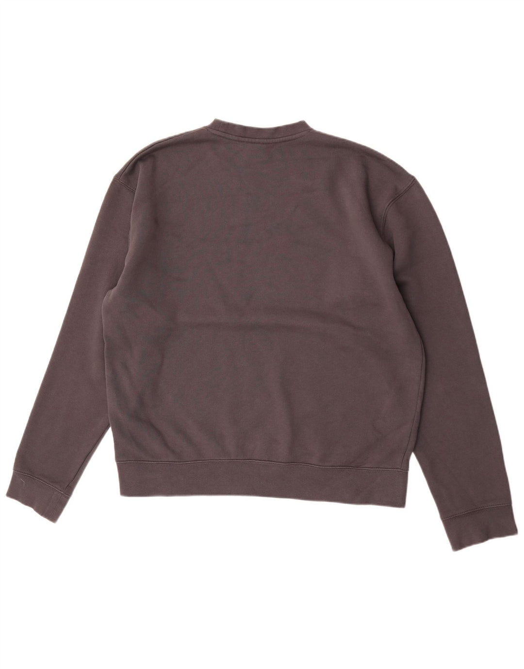 Zara Herren-Sweatshirt-Pullover, große graue Baumwolle
