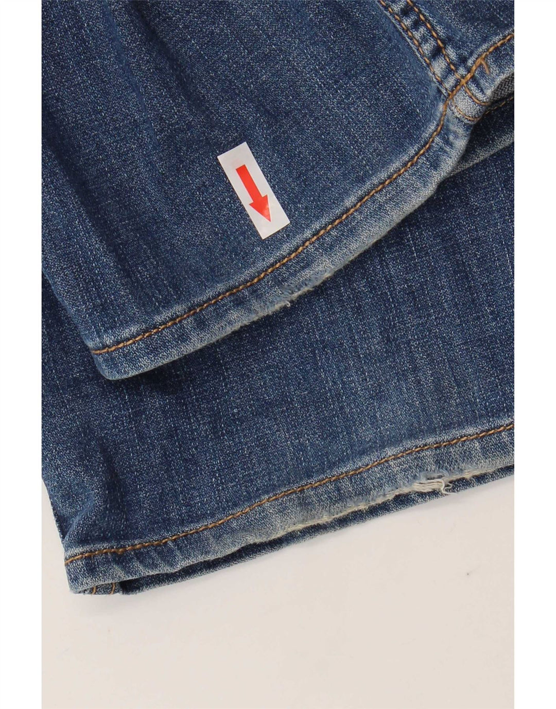 Calvin Klein Herren Straight Jeans W31 L30 Blaue Baumwolle
