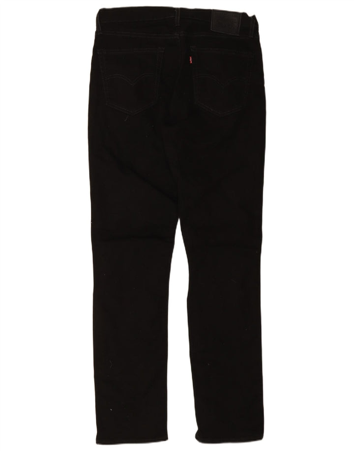 Levi's Herren 511 Slim Jeans W36 L34 Schwarze Baumwolle