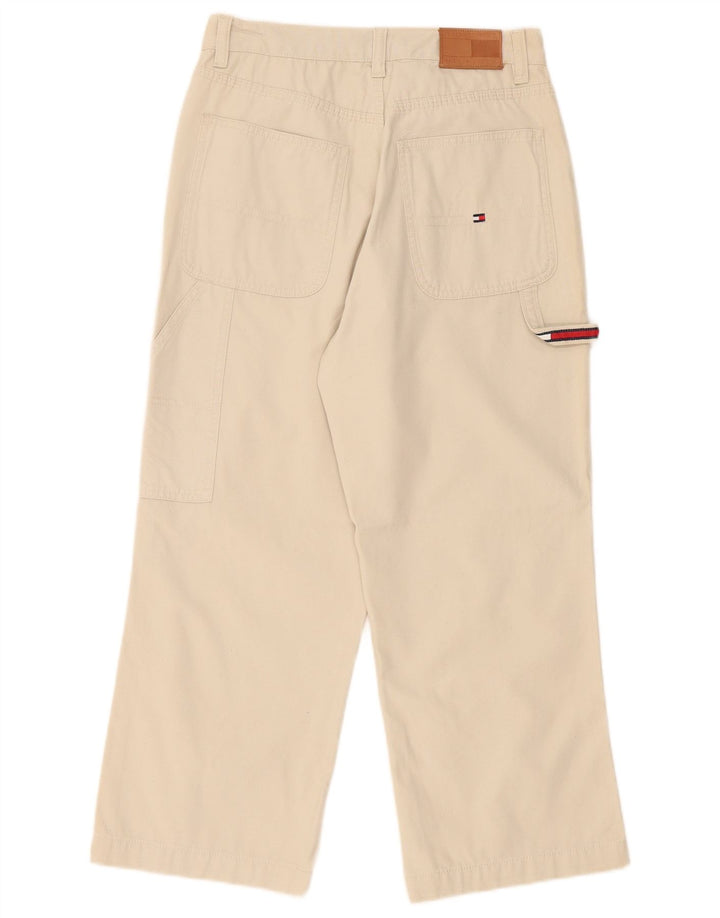 Tommy Hilfiger Damen Cargo-Cropped-Hose US 6 Medium W28 L24 Weiß