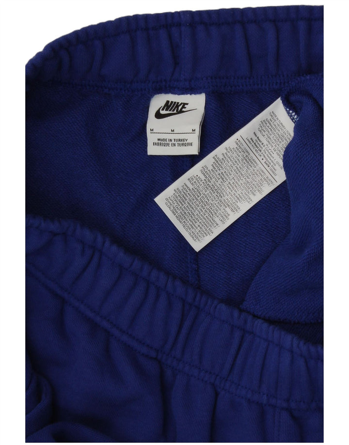 Nike Herren-Sportshorts mit Grafik, mittelblaue Baumwolle