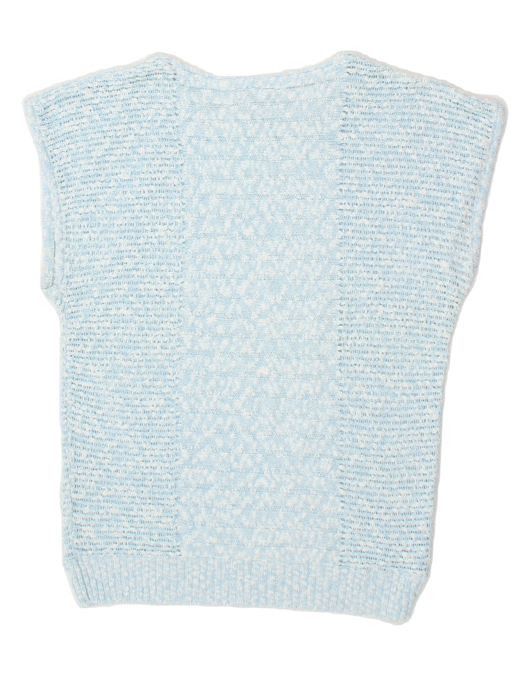 VINTAGE Womens Vest Tank Top IT 42 Medium Blue Cotton Vintage Vintage and Second-Hand Vintage from Messina Hembry 
