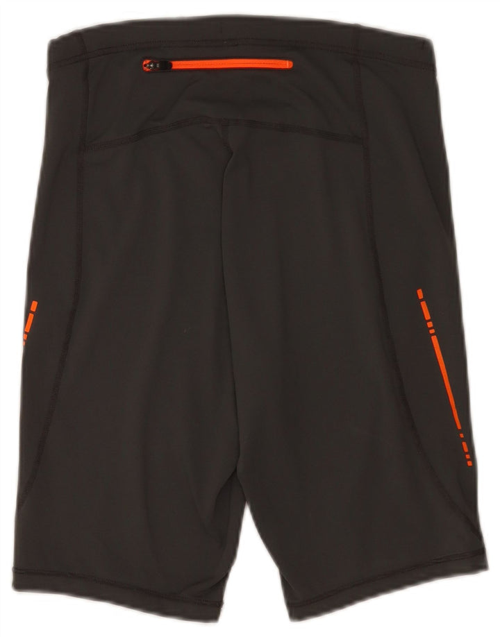 Asics Damen Motion Dry Sport Shorts UK 12 Mittelgrau Polyester Sport