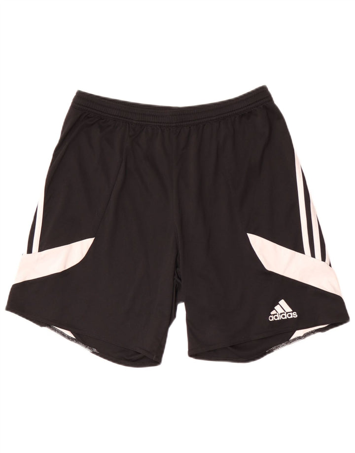 Adidas Herren Climalite Sport Shorts Medium Schwarz Colourblock Polyester