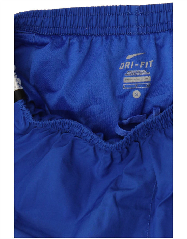 Nike Herren Dri Fit Sportshorts, Größe S, Blau, Farbblock