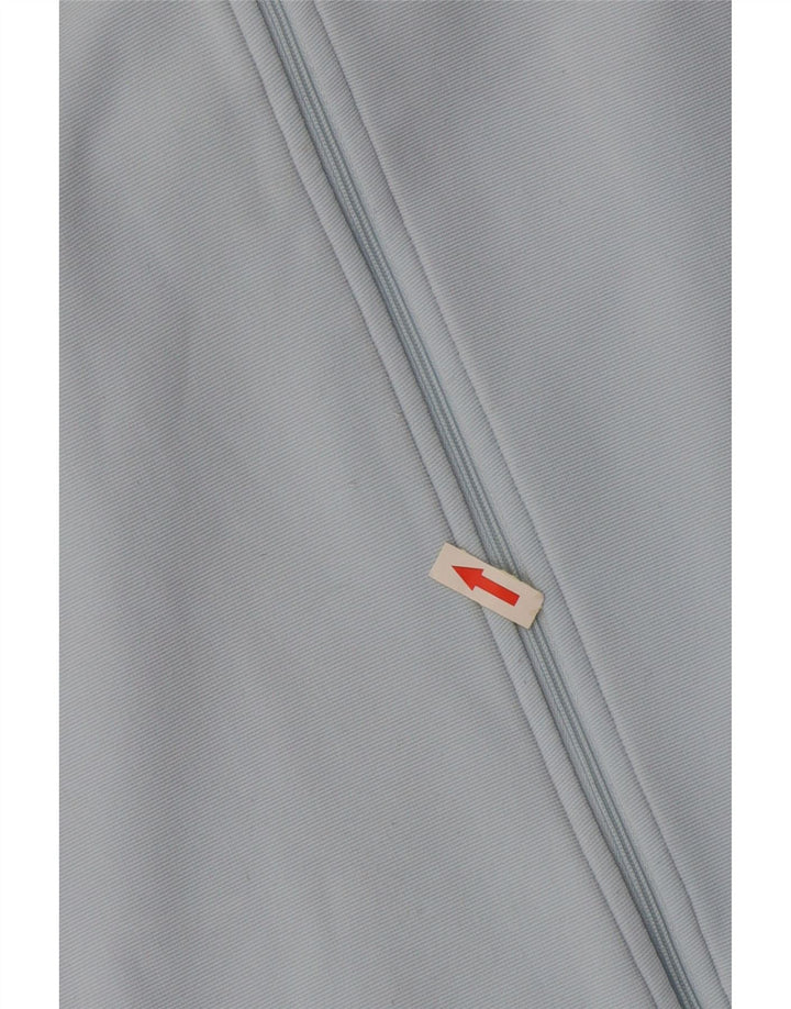 KAPPA Herren-Trainingsanzug-Oberteil, Jacke, 2XL, blaues Farbblock-Polyester