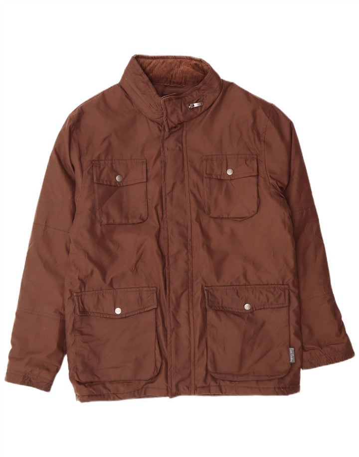 Pierre Cardin Herren Windjacke IT 48 Mittelbraunes Polyester