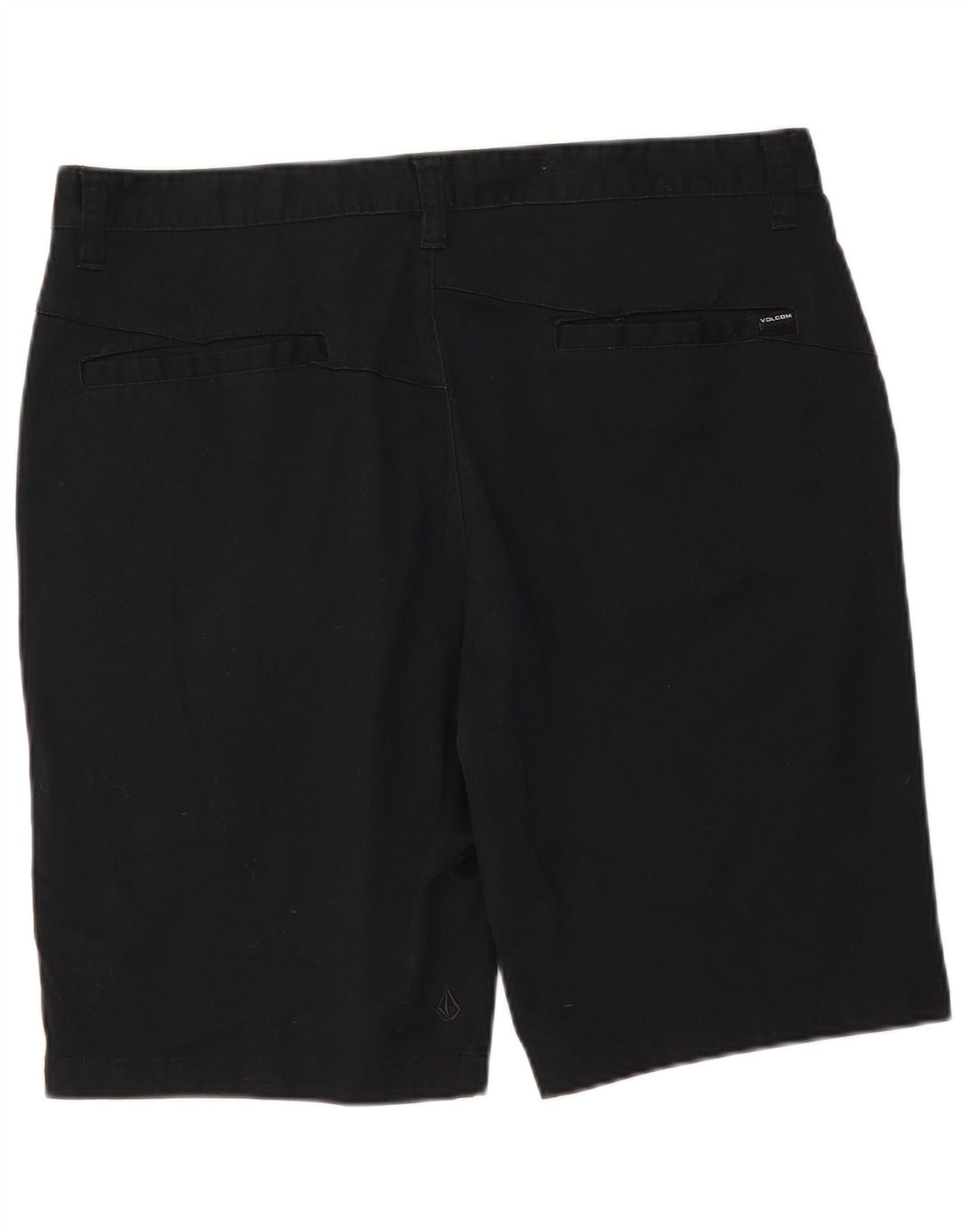Volcom Herren Chino Shorts W38 XL Schwarz Baumwolle