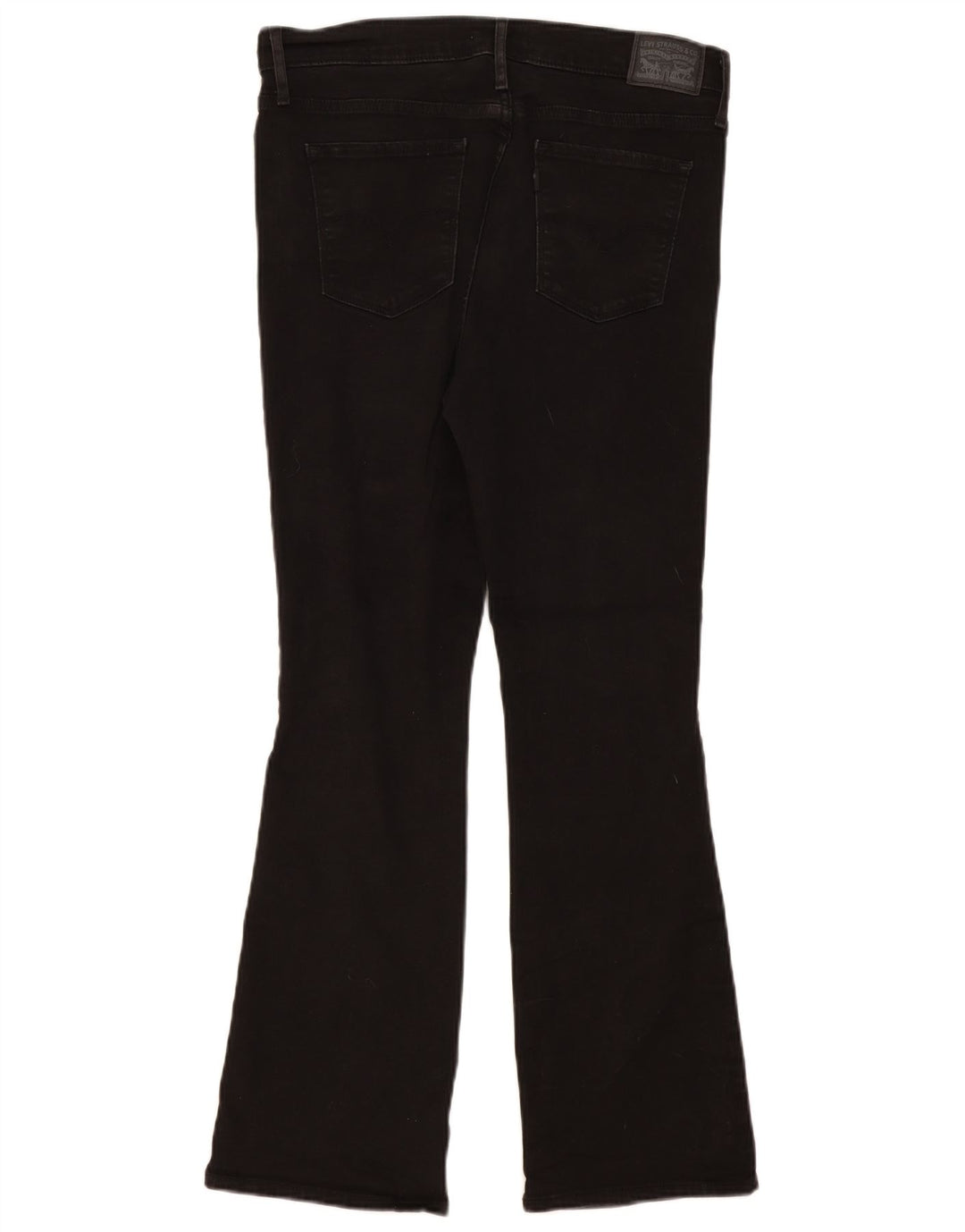 Levi's Damen 315 Shaping Bootcut Jeans W32 L30 Schwarze Baumwolle