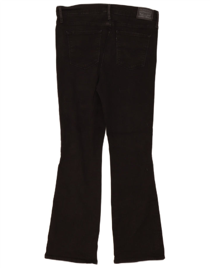 Levi's Damen 315 Shaping Bootcut Jeans W32 L30 Schwarze Baumwolle