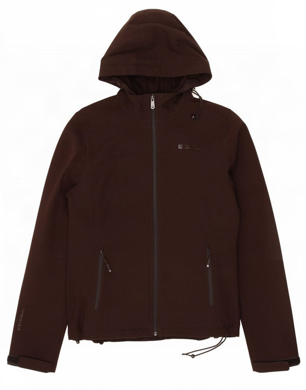 Mountain Warehouse Damen-Windbreakerjacke mit Kapuze, UK 12, Mittelbraun