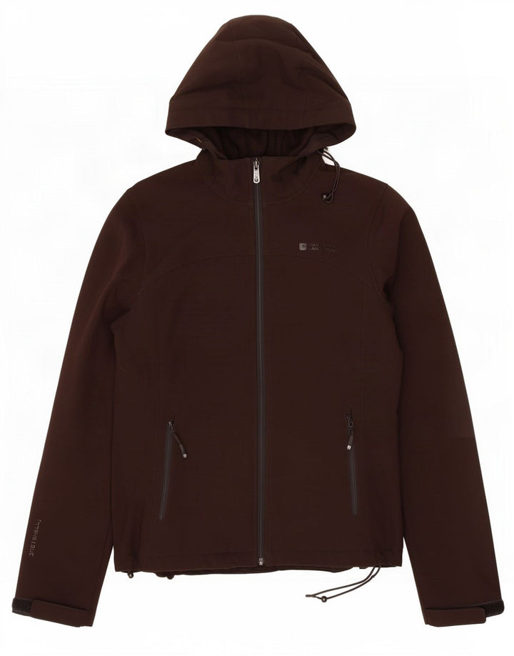 Mountain Warehouse Damen-Windbreakerjacke mit Kapuze, UK 12, Mittelbraun
