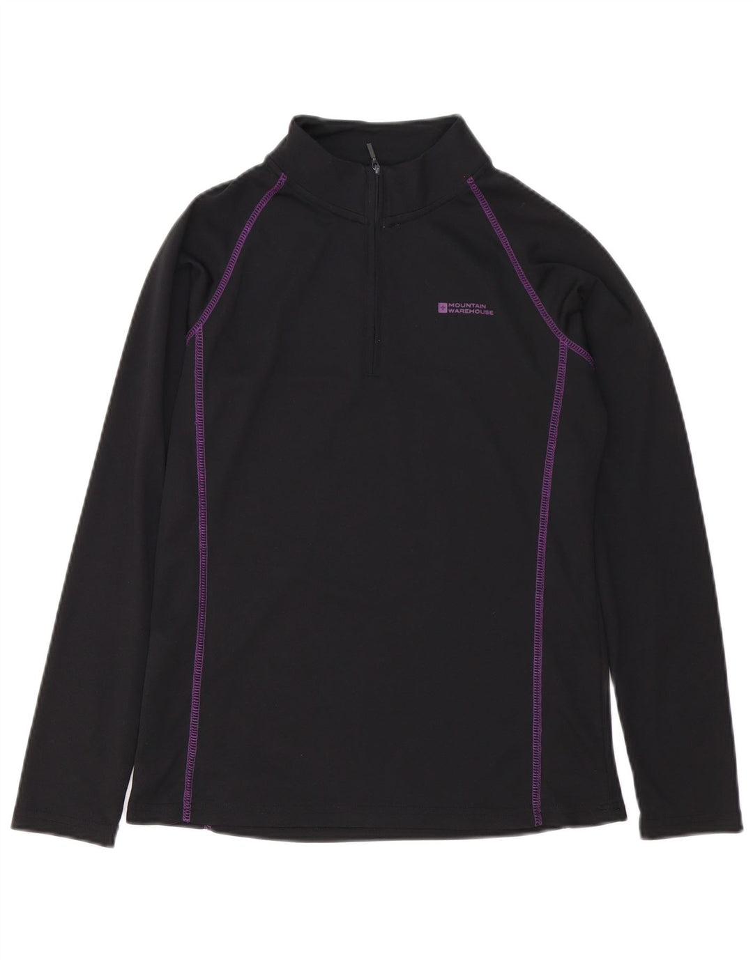 Mountain Warehouse Pullover-Trainingsanzugoberteil für Damen, UK 10, Größe S, Schwarz