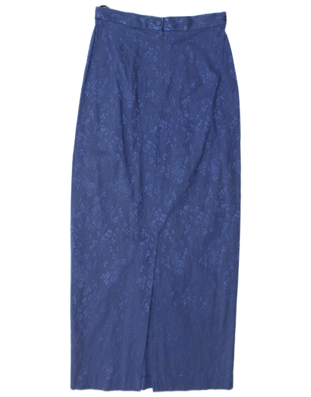MONSOON Damen Twilight Maxi-Bleistiftrock UK 12 Medium W26 Blau geblümt