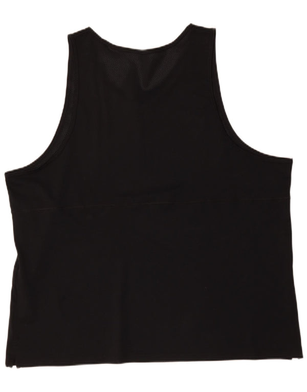 Nike Herren Dri Fit Weste Top 2XL Schwarz Polyester