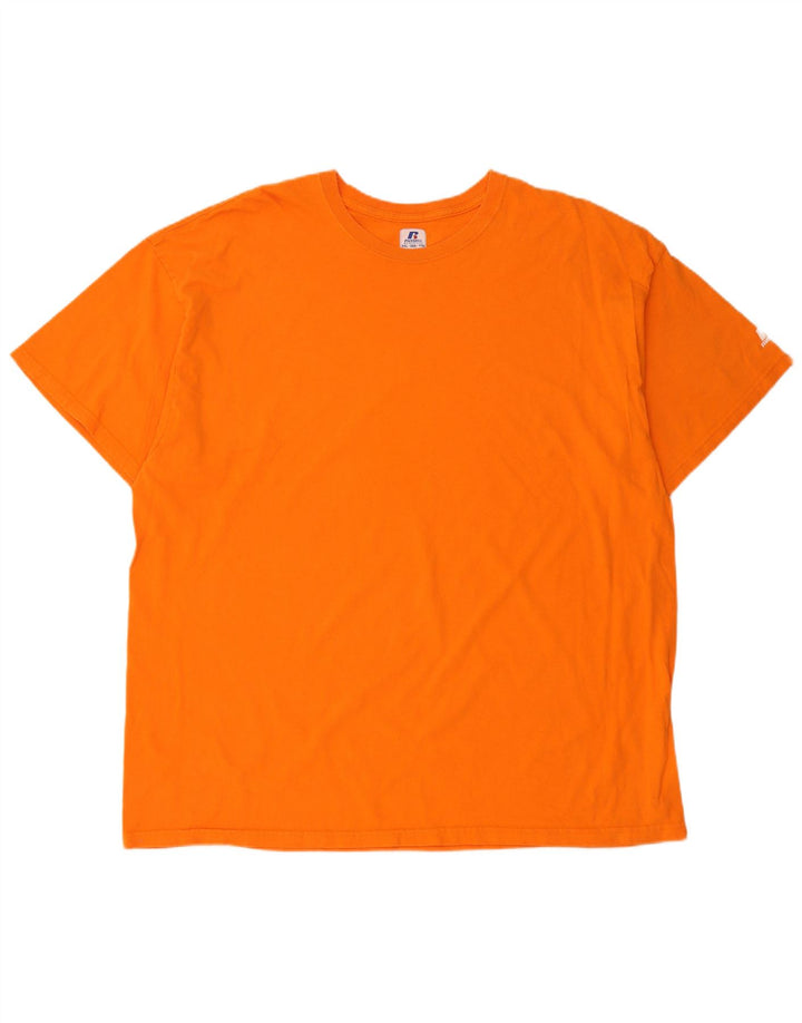 Russell Athletic Herren T-Shirt Top 2XL Orange