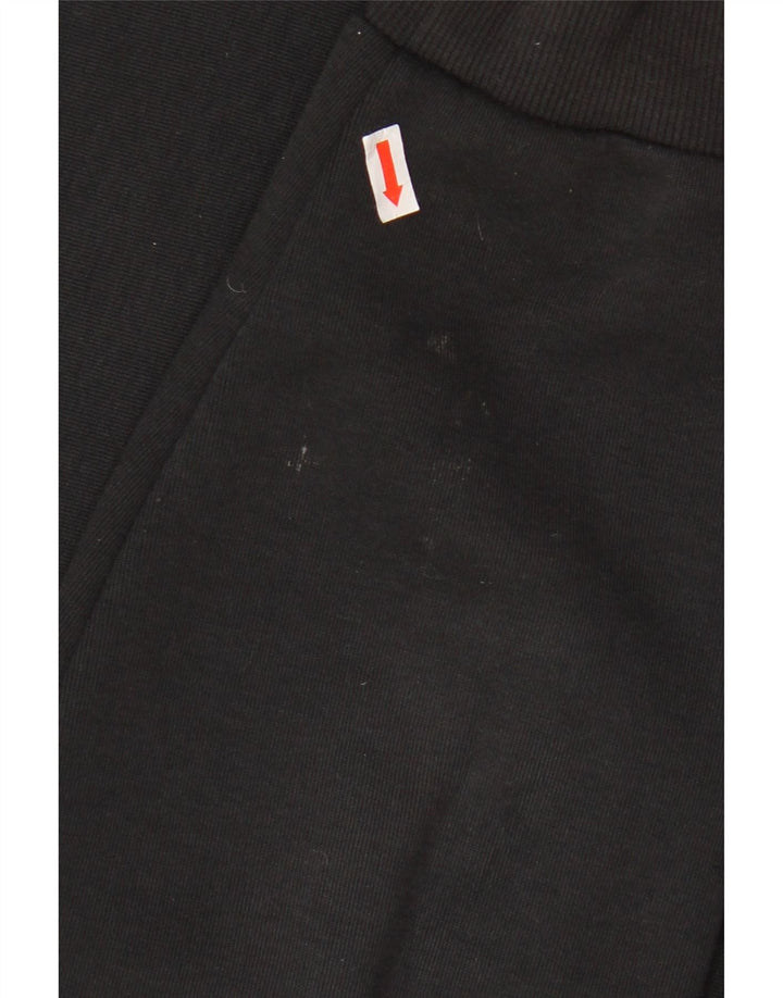 ADIDAS Herren Grafik-Sweatshirt-Pullover, groß, schwarze Baumwolle