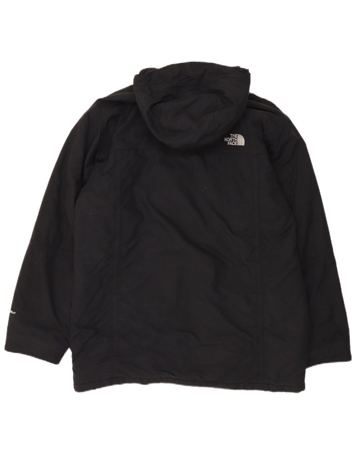 The North Face Herren-Windbreakerjacke mit Kapuze, UK 40, Größe L, Schwarz, Winter