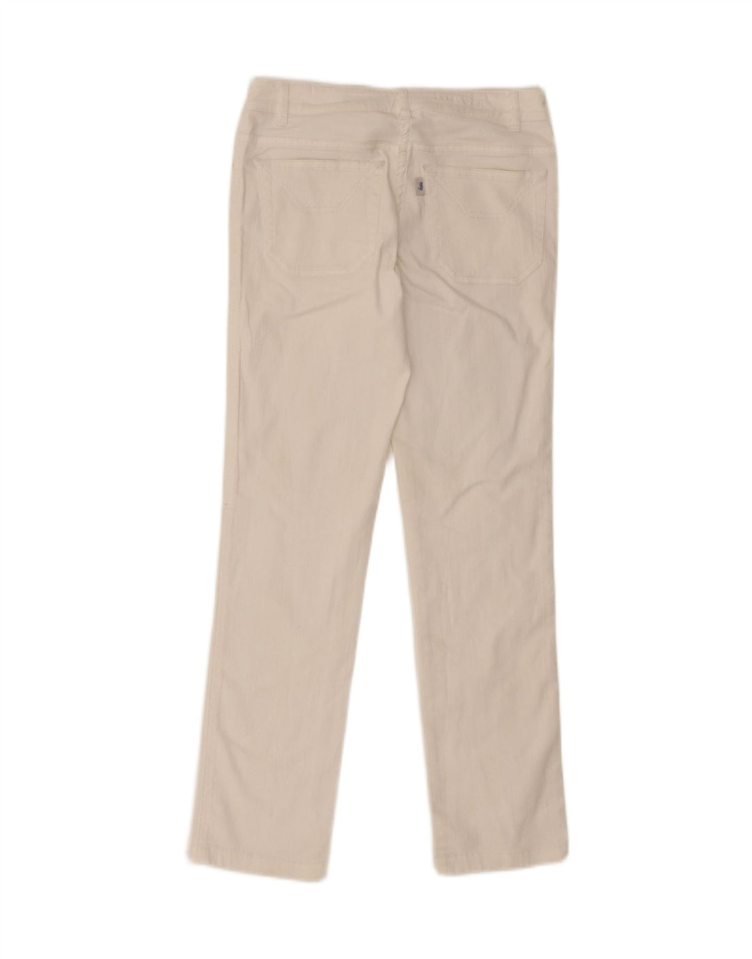 JECKERSON Womens Straight Jeans W28 L28 White Cotton Vintage Jeckerson and Second-Hand Jeckerson from Messina Hembry 