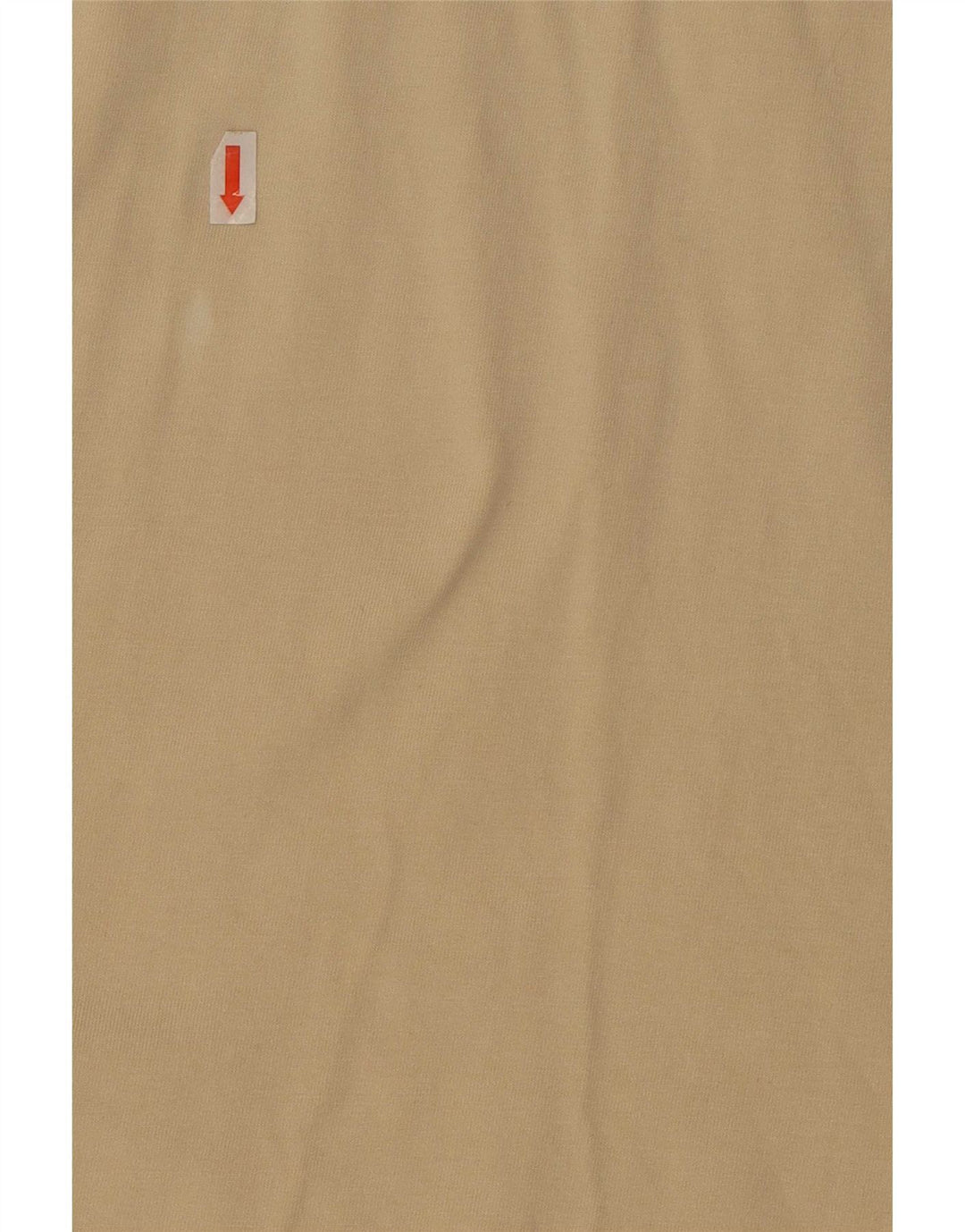 Vintage Herren Kurzarm-Militär-Pullover-Hemd, groß, Beige
