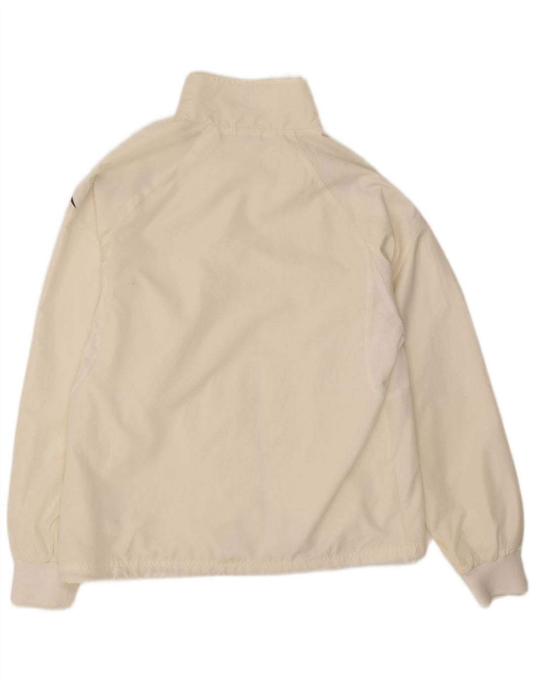 Reebok Herren-Trainingsanzugoberteil, Jacke, Größe S, Weiß, Farbblock-Polyester