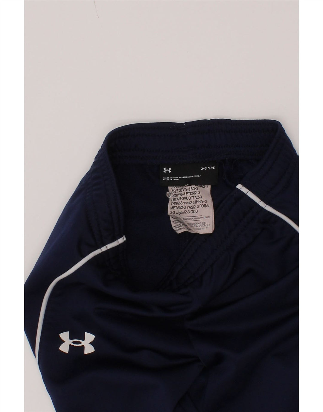Under Armour Jungen-Trainingshose, 2–3 Jahre, marineblaues Polyester