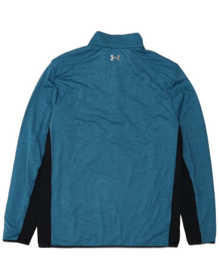 Under Armour Herren Cold Gear Loose Fit Top Langarm Mittelblau
